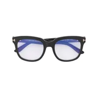 tom ford eyewear lunettes de soleil à monture carrée - noir