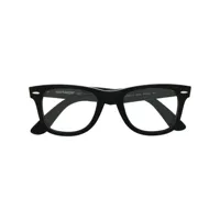 ray-ban lunettes de vue à monture épaisse - noir
