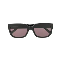 balenciaga 584806t0001 square-frame sunglasses - noir
