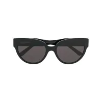 balenciaga eyewear lunettes de soleil à monture papillon - noir