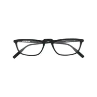 montblanc lunettes de vue à monture carrée - noir
