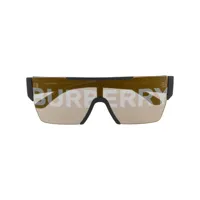 burberry eyewear lunettes de soleil à logo - noir