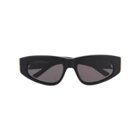 balenciaga eyewear lunettes de soleil dynasty à monture en d - noir