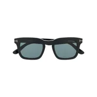 tom ford eyewear lunettes de soleil ft0751 à monture carrée - noir