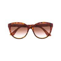 gucci eyewear lunettes de soleil gg0631s - marron