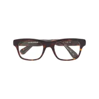 oliver peoples lunettes de vue brisdon - marron