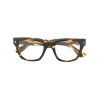 oliver peoples lunettes de vue shiller - marron