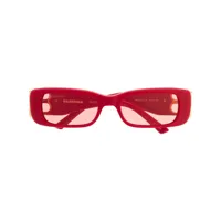 balenciaga eyewear lunettes de soleil dynasty - rouge