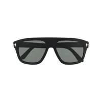 tom ford eyewear lunettes de soleil thor à monture carrée - noir