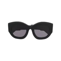 kuboraum lunettes de soleil b5 à monture oversize - noir