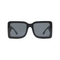burberry eyewear lunettes de soleil à monture carrée - noir