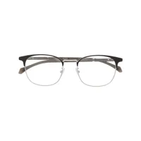 boss lunettes de vue à monture rectangulaire - gris