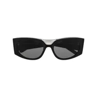 moncler eyewear lunettes de soleil ml 018 - noir