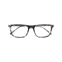 lacoste lunettes de soleil à monture carrée - gris