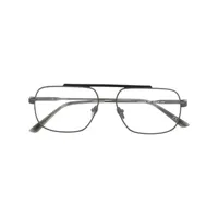 calvin klein lunettes de vue à monture rectangulaire - noir