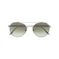 tom ford eyewear lunettes de soleil declan à monture navigateur - noir