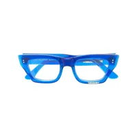 natasha zinko lunettes de soleil this is revolution à monture carrée - bleu