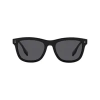 burberry eyewear lunettes de soleil à monture carrée - noir