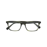 oliver peoples lunettes de vue nisen à monture rectangulaire - vert