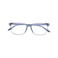 tom ford eyewear lunettes de soleil à monture carrée - bleu