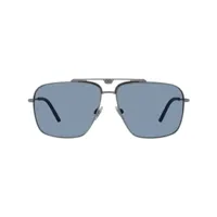 dolce & gabbana eyewear lunettes de soleil à monture aviateur - bleu