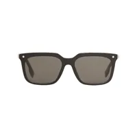 burberry eyewear lunettes de soleil à monture carrée - gris
