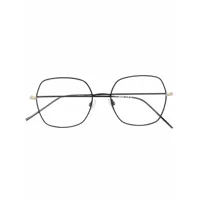 boss lunettes de vue à monture ronde - noir