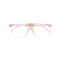 cutler & gross lunettes de vue à monture carrée - tons neutres