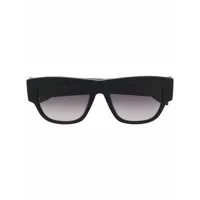 alexander mcqueen lunettes de soleil à monture carrée - noir