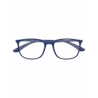 ray-ban lunettes de vue lifeforce à monture carrée - bleu