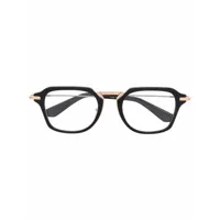 dita eyewear lunettes de vue aegeus à monture carrée - noir