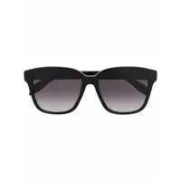alexander mcqueen eyewear lunettes de soleil à monture carrée - noir