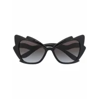 dolce & gabbana eyewear lunettes de soleil gattopardo - noir