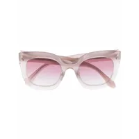 isabel marant eyewear lunettes de soleil à monture oversize - rose