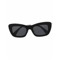 lanvin lunettes de soleil teintées à monture papillon - noir