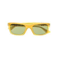 persol lunettes de soleil po3272s à monture carrée - jaune