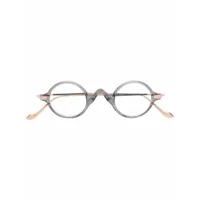 matsuda lunettes de vue à monture ronde - gris