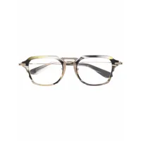 dita eyewear lunettes de vue aegeus à monture carrée - bleu