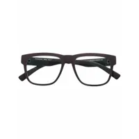 mykita lunettes de vue surge à monture carrée - noir