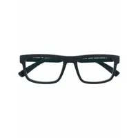 mykita lunettes de vue skip à monture carrée - bleu