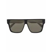 alexander mcqueen lunettes de soleil à monture carrée oversize - noir