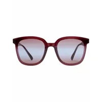 gentle monster lunettes de soleil jackie rc3 à monture oversize - rouge