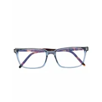tom ford eyewear lunettes de vue à monture carrée - bleu