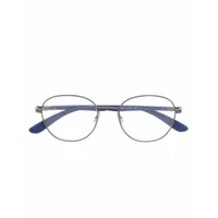 ray-ban lunettes de vue à monture ronde - bleu