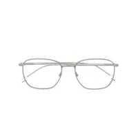 boss lunettes de vue à monture métallisée - gris