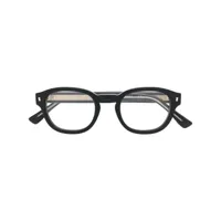 dsquared2 eyewear lunettes de vue à logo imprimé - noir