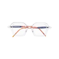 kuboraum lunettes de vue p9 à monture carrée - marron