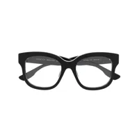 gucci eyewear lunettes de vue gg1155o à monture carrée - noir