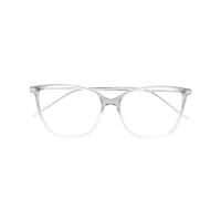 boss lunettes de vue à monture transparente - gris
