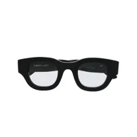 thierry lasry lunettes de soleil teintées à monture carrée - noir